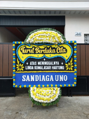 Papan Bunga Duka di Asolokobal